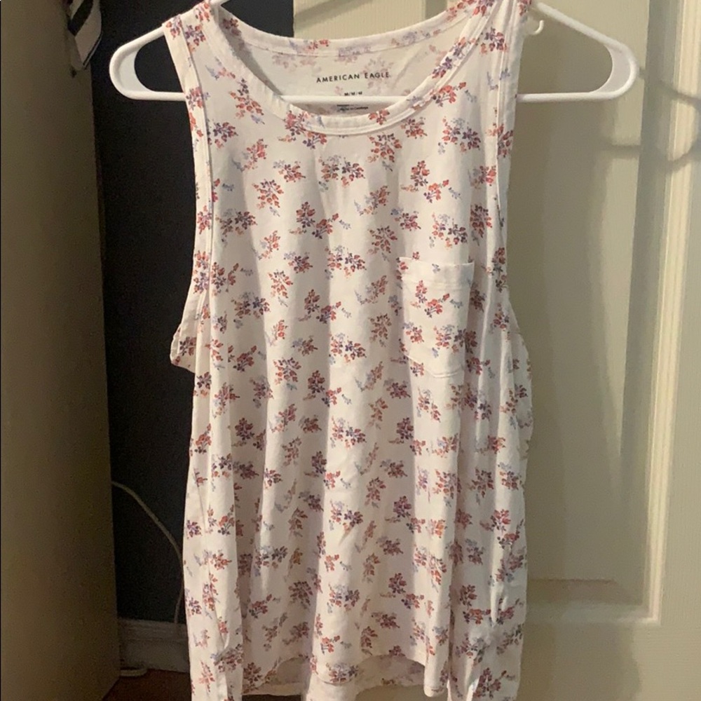 Floral tank top